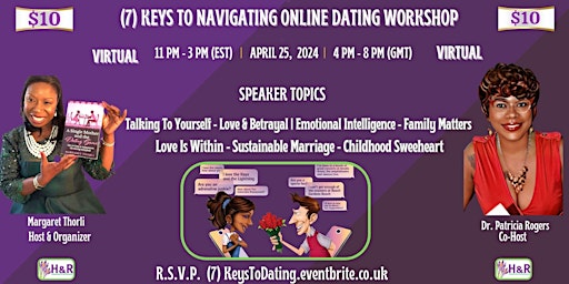 Imagen principal de (7) Keys To Navigating Online Dating Masterclass