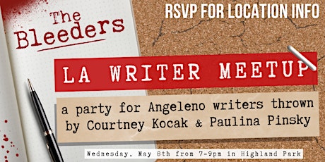 Los Angeles Spring Writer Meetup!