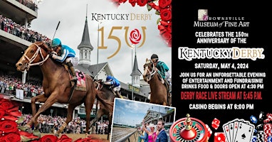 Imagem principal do evento Fundraiser for the Arts: BMFA Kentucky Derby Race and Casino night