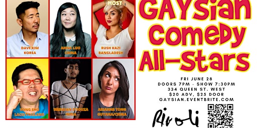 Gaysian Comedy All-Stars 2024  primärbild
