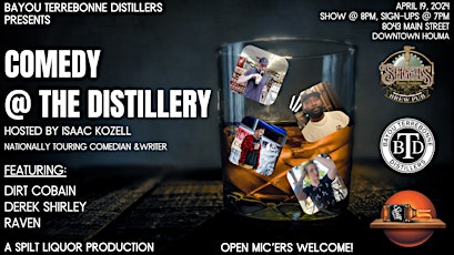 Comedy @ the Distillery!