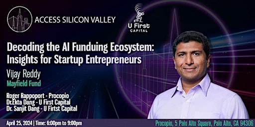 Imagem principal do evento Decoding the AI Funding Ecosystem: Insights for Startup Entrepreneurs