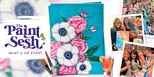Primaire afbeelding van Paint Night Painting Class in Fort Thomas, KY – “Petals in Harmony”