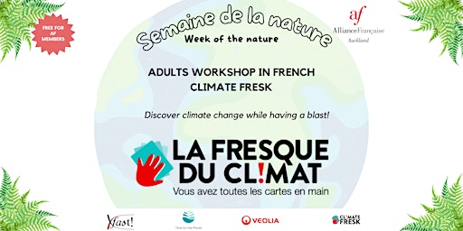 Primaire afbeelding van Adults Workshop - Climate Fresk in French