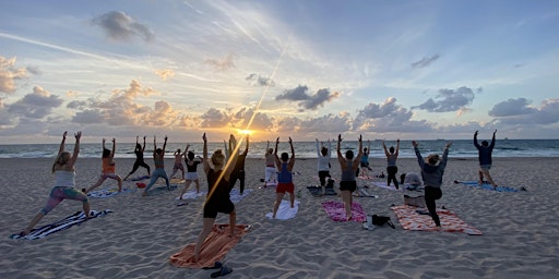 Imagem principal do evento Summer Solstice Beach Yoga Scholarship Donation