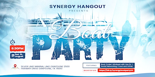 Synergy Hangout Boat Party primary image