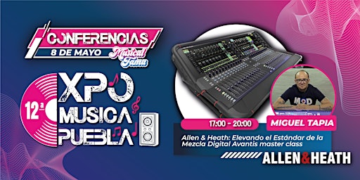 Immagine principale di Allen&Heath: Elevando el Estándar de la Mezcla Digital Avantis master class 