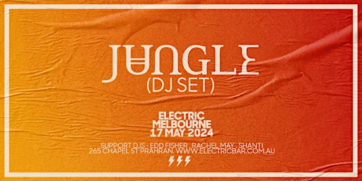 Imagem principal de Electric presents JUNGLE (DJ Set)