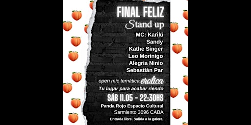 Imagem principal do evento Final Feliz Stand Up 3