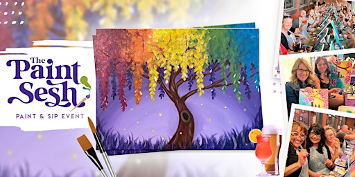 Imagem principal do evento “Rainbow Tree” Paint Night Painting Event in Cincinnati, OH