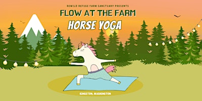 Imagem principal do evento Flow at the Farm: HORSE YOGA!