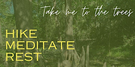 Take me to the trees (a hike, meditate and rest event)