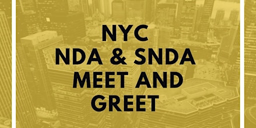 Primaire afbeelding van NYC NDA & SNDA Meet and Greet