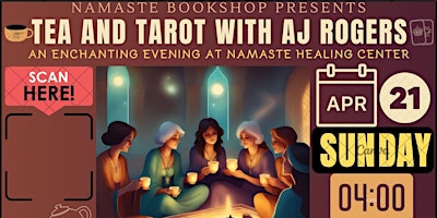 Primaire afbeelding van Tea And Tarot With AJ Rogers