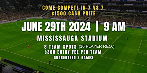 Imagem principal do evento YCA Toronto Presents : The Soccer Tournament of the Season