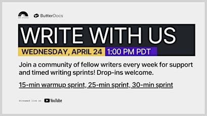 Write With Us - April 24, 2024
