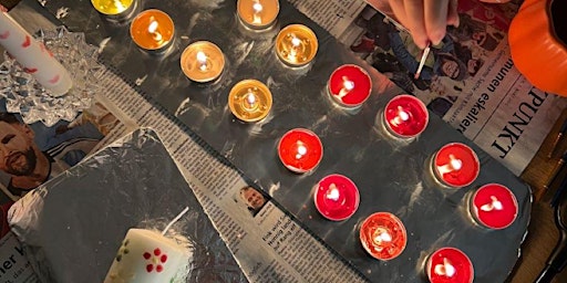 Neurospicy Girls Candle Painting Party primary image