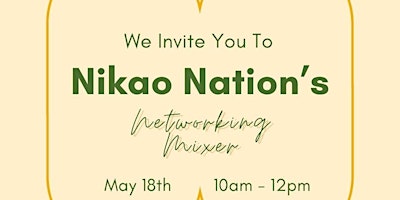 Nikao Nation Networking Mixer primary image