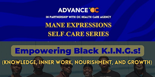 Imagen principal de Mane Expressions Self-Care Series: Empowering Black K.I.N.G.s Workshop