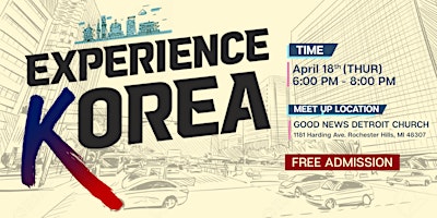 Imagem principal do evento Experience Korea