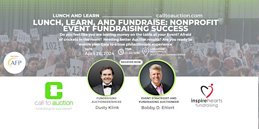 Hauptbild für Lunch, Learn, and Fundraise: Nonprofit Event Fundraising Success
