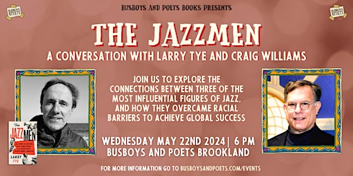 THE JAZZMEN | A Busboys and Poets Books Presentation primary image