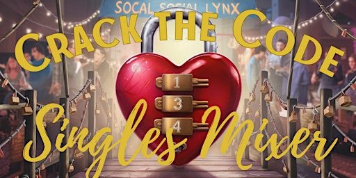 Hauptbild für CRACK THE CODE **Singles Mixer** & Casino Royale After Party