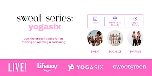 Brickell Babe Sweat Series | YogaSix  primärbild