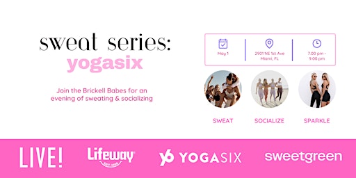 Imagen principal de Brickell Babe Sweat Series | YogaSix