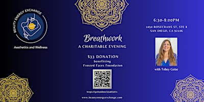 Primaire afbeelding van Beauty Energy Exchange Breathwork - a charitable event
