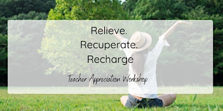 Relieve. Recuperate. Recharge.