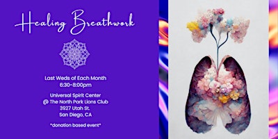 Imagem principal do evento Healing Breathwork (in-person & virtual)