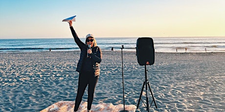 Rogue Wave Comedy Show on the beach!