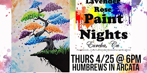 Primaire afbeelding van Whimsical Tree Paint Night at Humbrews in Arcata