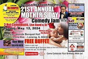 Imagem principal do evento Mother's Day Comedy Jam