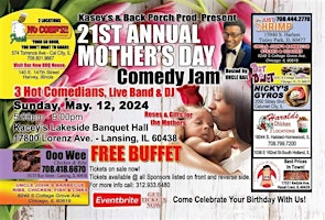 Imagem principal do evento Mother's Day Comedy Jam