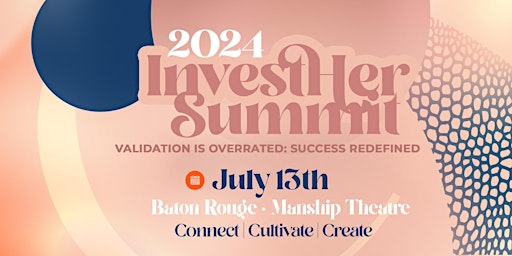 Primaire afbeelding van InvestHer 2024 Summit