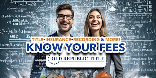 "Know Your Fees" with CRG Brokered by EXP Realty primary image