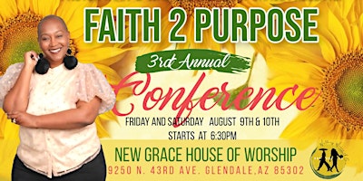 Image principale de Faith 2Purpose Women's Conference