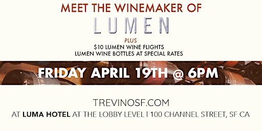 Primaire afbeelding van Wine Tasting with Lumen Wines at Trevino