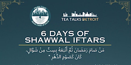 Imagen principal de 6 Days of Shawwal Iftars