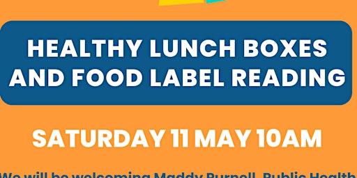 Image principale de Healthy Lunch Boxes  and Food Label Reading