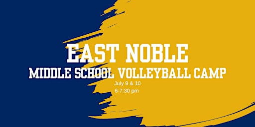 East Noble Volleyball Middle School Camp  primärbild