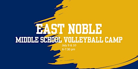 East Noble Volleyball Middle School Camp