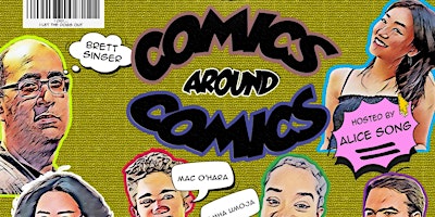 Imagem principal do evento COMICS AROUND COMICS - A Comedy Show on Free-Comic-Book Day