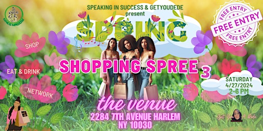 Imagem principal do evento Spring Shopping Spree 3