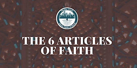 The Six Articles of Faith: Middle School Boys Spring Halaqa primary image