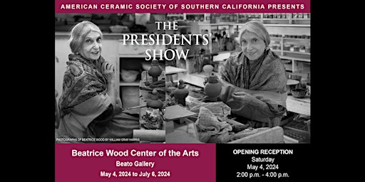 Hauptbild für The Presidents Show at Beatrice Wood Center of the Arts, Ojai