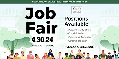 Immagine principale di Vizcaya Job Fair 