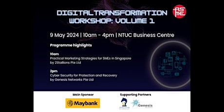 Digital Transformation Workshop: Volume 1